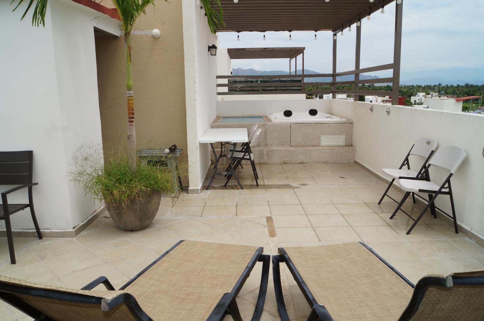 Penthouse Con Jacuzzi En Diamante Appartement *